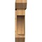 Ekena Millwork Westlake Slat Smooth Bracket w/ Offset Brace, Western Red Cedar, 7 1/2"W x 30"D x 30"H BKT0806X30X30WTL06SWR - alternate 2